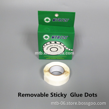 Clear Removable Glue Dots Fix Lcd Video Brochure Card
